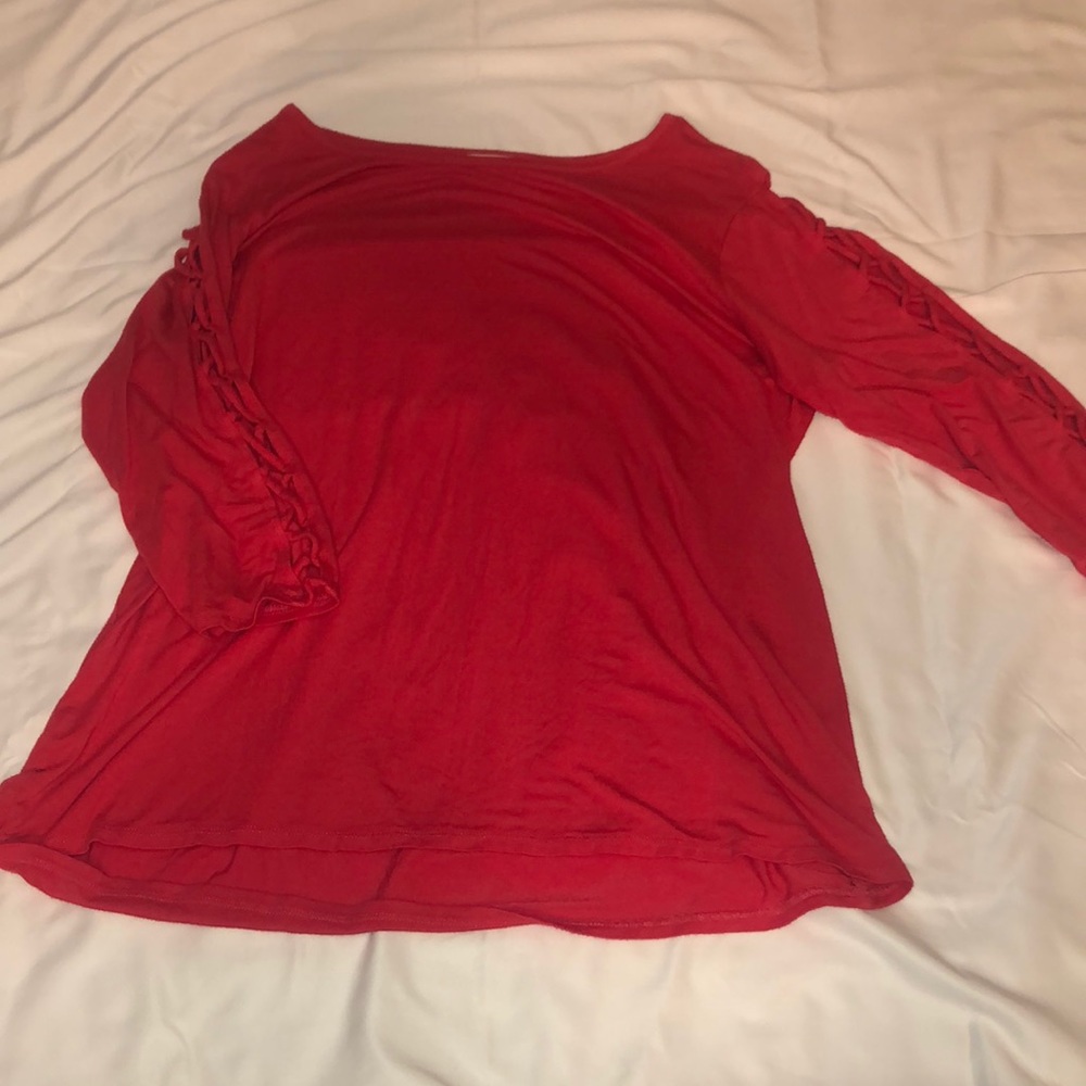 Pink 3/4 sleeve Shirt